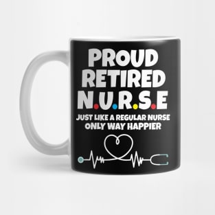 Proud Retired Nurse Mug